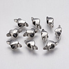 Ion Plating(IP) 304 Stainless Steel European Beads STAS-J022-100AS-2