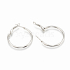 Tarnish Resistant 304 Stainless Steel Hoop Earrings STAS-S078-07-30mm-2