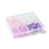 64Pcs 4 Colors Round Imitation Cat Eye Resin Beads RESI-FS0001-66B-6