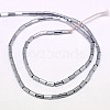 Electroplate Non-magnetic Synthetic Hematite Beads Strands G-J166-4x2mm-06-2