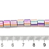 Polymer Clay Beads Strands CLAY-H006-04R-4