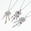 Alloy Pendant Necklaces NJEW-JN01909-1