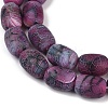 Natural Weathered Agate Beads Strands G-NH0047-B08-02-4