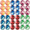 SUNNYCLUE Luminous Glass Cabochons GLAA-SC0001-05-10mm-5