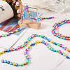 Craftdady Handmade Polymer Clay Beads Strand CLAY-CD0001-03B-13