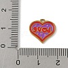 304 Stainless Steel Enamel Charms STAS-P388-19A-G-3
