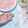 120Pcs Plastic Pendants KY-UN0001-15-3