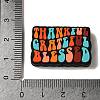 Thanksgiving Theme Silicone Beads SIL-S006-05C-3