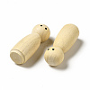 Unfinished Wooden Peg Dolls Display Decorations WOOD-E015-01G-2