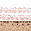 Baking Paint Transparent Glass Beads Strands DGLA-N011-10mm-03-4