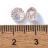 AB Color Plated Glass Beads EGLA-P059-03A-AB03-3