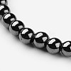 Synthetic Hematite Stretch Bracelets BJEW-P0131-01-2