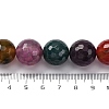 Natural Dragon Veins Agate(Dyed & Heated) Beads Strands G-K390-A13-01-5