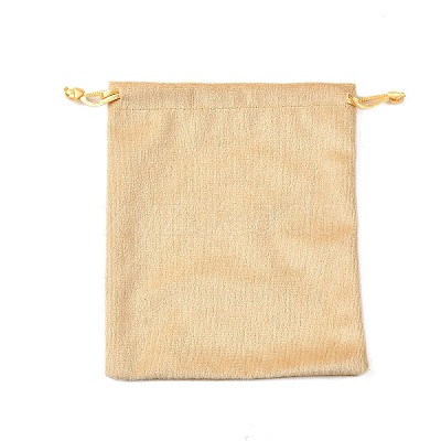 Velvet Jewelry Drawstring Storage Pouches ABAG-P013-02A-09-1