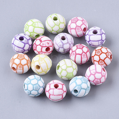 Craft Style Acrylic Beads MACR-S299-019-1