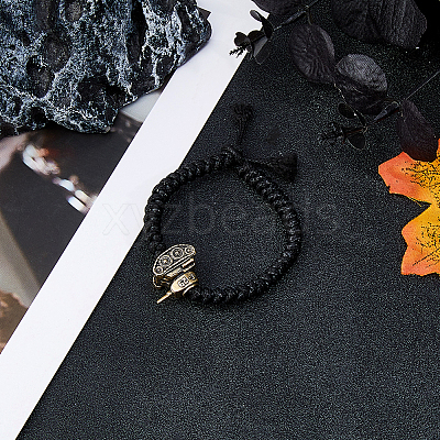 2Pcs Outdoor EDC Tool Brass Parachute Rope European Beads OPDL-DC0001-01-1