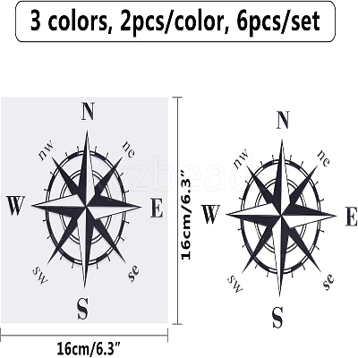 Waterproof PVC Adhesive Sticker Car Stickers DIY-FH0001-009-1