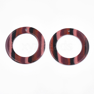 Resin Pendants RESI-T022-02B-1