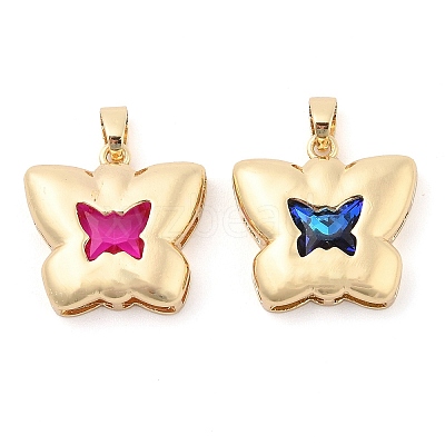 Rack Plating Brass Pendants KK-I710-09-1