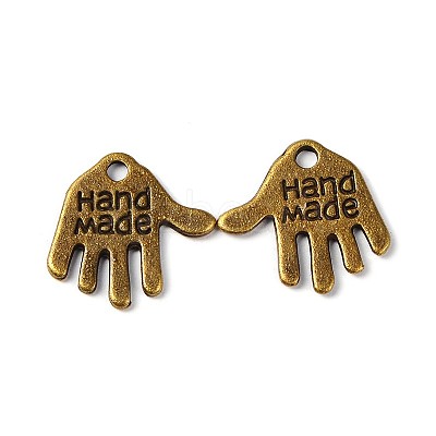 Tibetan Style Alloy Charms MLF0073Y-NF-1