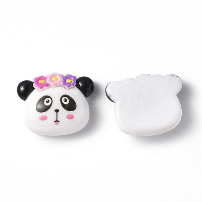 Opaque Resin Cabochons CRES-P023-02B-1