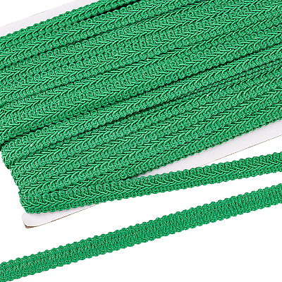 Polyester Centipede Lace Ribbons SRIB-WH0011-066B-1