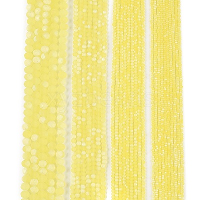 Transparent Glass Beads Strands EGLA-A044-T1mm-MB29-1