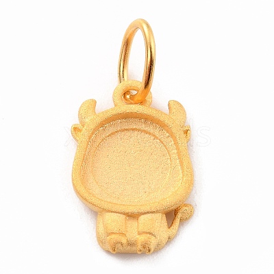 925 Sterling Silver Pendant Cabochon Settings STER-I020-01B-G-1
