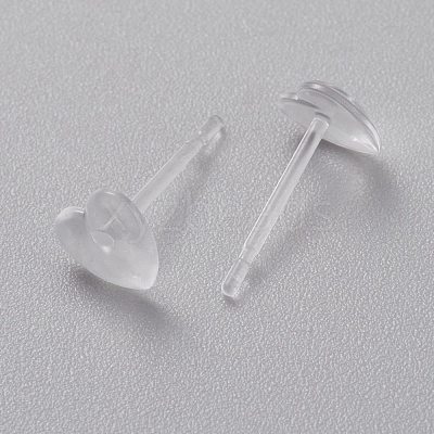Eco-Friendly Plastic Stud Earrings EJEW-H120-03A-02-1