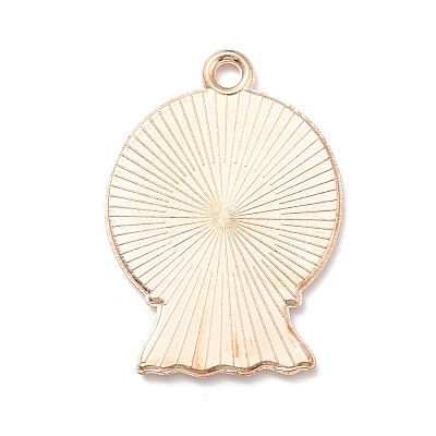 Halloween Alloy Enamel Pendants ENAM-P248-01G-B-1