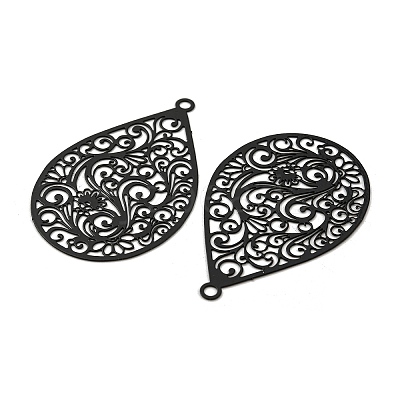 Spray Printed 430 Stainless Steel Pendants X-STAS-P359-01F-1