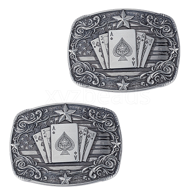 2Pcs Zinc Alloy Smooth Buckles FIND-NB0007-31B-01-1
