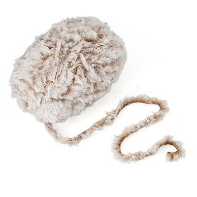 Super Bulky Imitation Fur Polyester Yarn OCOR-TAC0016-36I-1