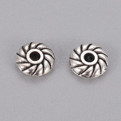 Tibetan Style Alloy Spacer Beads LF10764Y-1
