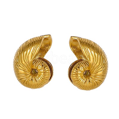 304 Stainless Steel Stud Earrings STAS-OY003-60G-1