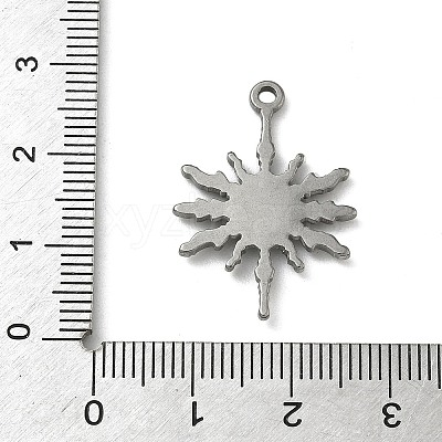 304 Stainless Steel Pendants STAS-P422-02C-P-1
