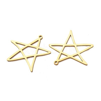 201 Stainless Steel Pendants SA-CBA49C1-11G-1