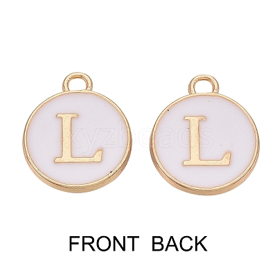 Golden Plated Alloy Charms ENAM-SZ0001-25A-L-1