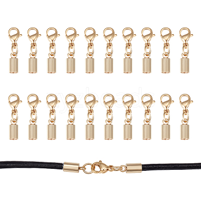 20Pcs 304 Stainless Steel Lobster Claw Clasps STAS-UN0044-85-1