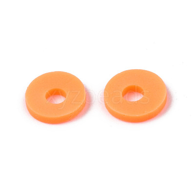 Handmade Polymer Clay Beads CLAY-R067-6.0mm-B11-1