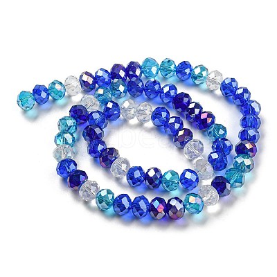 Glass Beads Strands EGLA-A034-M10mm-25-1