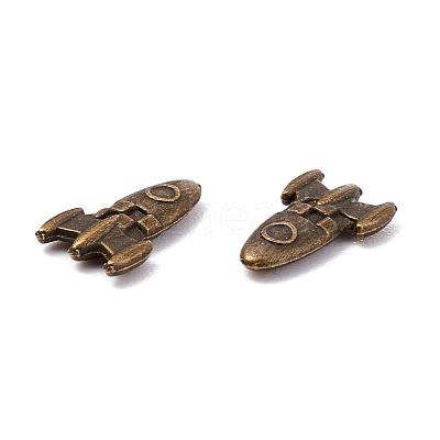 Zinc Alloy Cabochons PALLOY-WH0036-25AB-1
