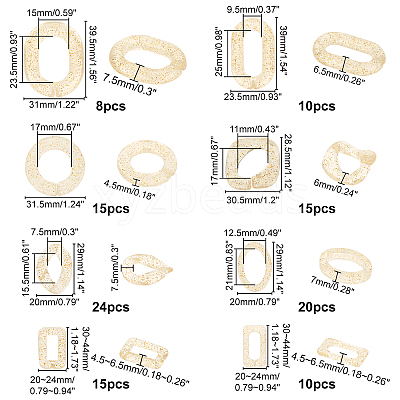 Transparent Acrylic Linking Rings TACR-FH0001-02-1