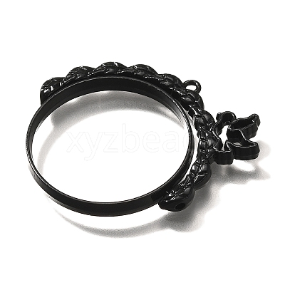 Alloy Open Back Bezel Pendants PALLOY-I223-03EB-1
