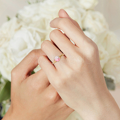 4Pcs 4 Styles Alloy Cuff Ring Findings FIND-CA0009-57-1