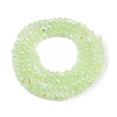 Electroplate Glass Beads Strands EGLA-A044-J1mm-L08-1