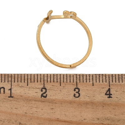 304 Stainless Steel Cuff Rings for Women RJEW-D285-01G-H-1