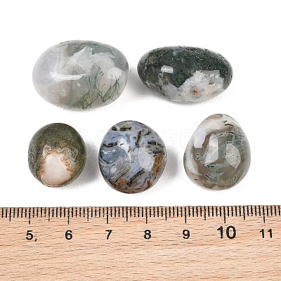 Natural Moss Agate Beads GG-CBAD0F6-A17-01-1
