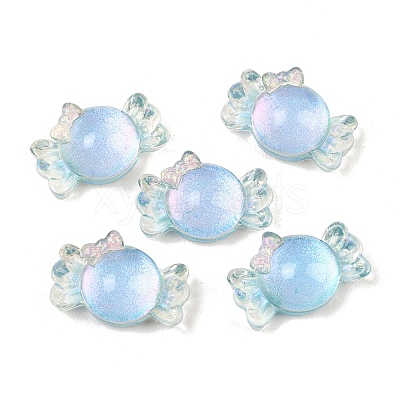 Transparent Epoxy Resin Decoden Cabochons LS-RESI-XCP0002-60-1