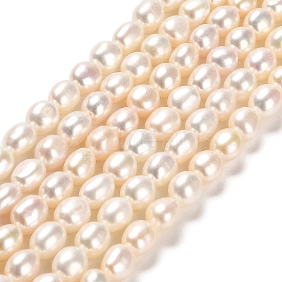 Natural Cultured Freshwater Pearl Beads Strands PEAR-E016-068-1